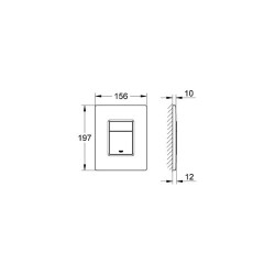 Grohe Skate Cosmopolitan Kumanda Paneli - 38732BR0 - 2