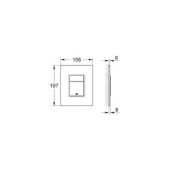 Grohe Skate Cosmopolitan Kumanda Paneli - 38845KS0 - 2