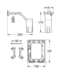 Grohe Grohe Fresh Retrofit (Dönüşüm) Sistemi - 38796000 - 2