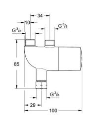 Grohe Grohtherm Micro Mikro Termostat - 34487000 - 2