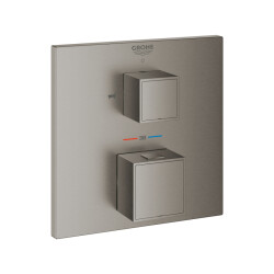 Grohe Grohtherm Cube Çift Yönlü Ankastre Termostatik Banyo Bataryası - 24155AL0 