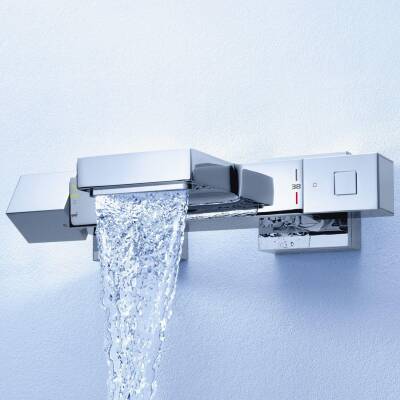 Grohe Grohtherm Cube Termostatik Banyo Bataryası - 34497000 - 2