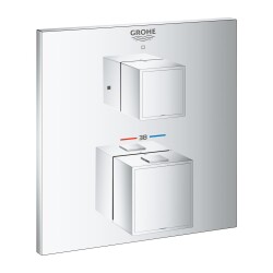 Grohe Grohtherm Cube Ankastre Termostatik Banyo Bataryası - 24153000 