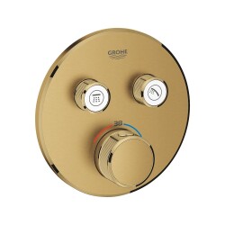 Grohe Grohtherm Smartcontrol Çift Valfli Akış Kontrollü, Ankastre Termostatik Duş Bataryası - 29119GN0 - 1