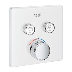 Grohe Grohtherm Smartcontrol Çift Valfli Akış Kontrollü, Ankastre Termostatik Duş Bataryası - 29156LS0 - 1