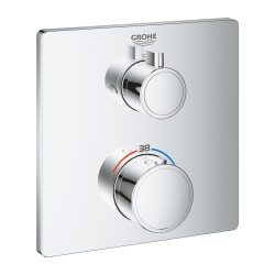 Grohe Grohtherm Termostatik Banyo/Duş Bataryası - 24079000 - 1