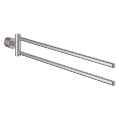 Grohe İkili Havluluk 54 cm Atrio Super Steel - 40308DC3 - 1