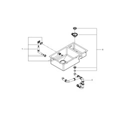 Grohe K700 Tezgahaltı Paslanmaz Çelik Eviye - 31575SD1 - 2