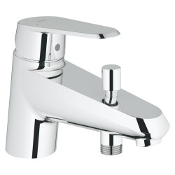 Grohe Küvet Bataryası 1 Delikli Eurodisc Krom - 33192002 - 1