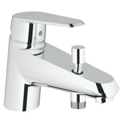 Grohe Küvet Bataryası 1 Delikli Eurodisc Krom - 33192002 - 3