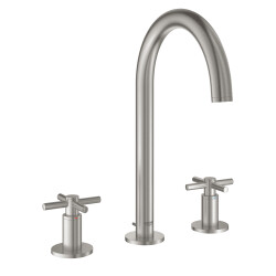 Grohe Lavabo Bataryası 3 Delikli Atrio Super Steel - 20008DC3 