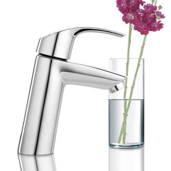 Grohe Eurosmart Tek Kumandalı Lavabo Bataryası M-Boyut - 23324001 - 2