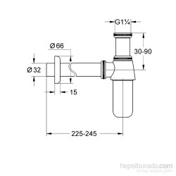 Grohe Sifon 1 1/4