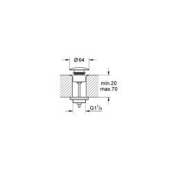 Grohe Bas-Aç Gider Seti - 65807000 - 2