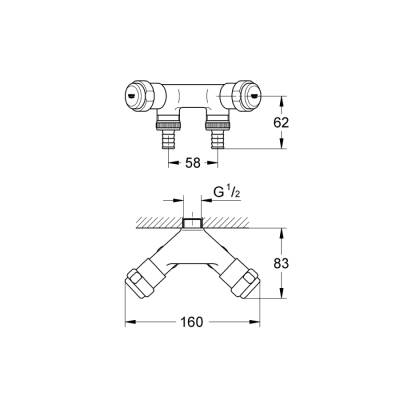 Grohe Orjinal Was® Çift Valf 