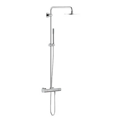 Grohe Rainshower System 210 Duvara Monte Termostatik Bataryalı Duş Sistemi - 27032001 - 1