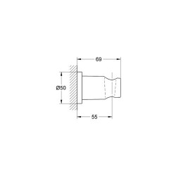 Grohe Rainshower El Duşu Askısı - 27074000 - 2