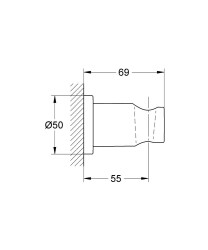 Grohe Rainshower El Duşu Askısı - 27074BE0 - 2