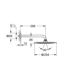 Grohe Rainshower F-Series 10