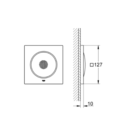 Grohe Rainshower F-Series Ses Sistemi - 36360000 - 2