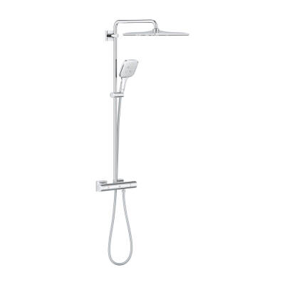 Grohe Rainshower Smartactive 310 Duvara Monte Termostatik Bataryalı Duş Sistemi - 26652000 - 1