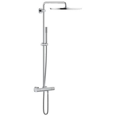 Grohe Rainshower System 400 Duvara Monte Termostatik Bataryalı Duş Sistemi - 27174001 - 1