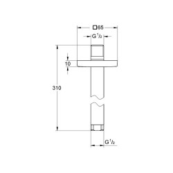 Grohe Rainshower Duş Başlığı Dirseği 292 Mm - 27484000 - 2