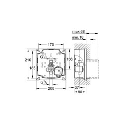 Grohe Grohe Rapido U - 37338000 - 2