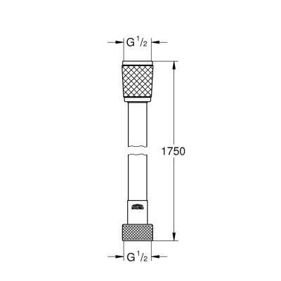 Grohe Relexaflex Duş Hortumu 1750 28154001 - 2