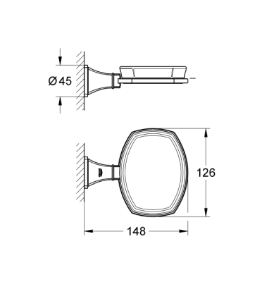 Grohe Grandera Seramik Sabunluk Ve Tutacağı - 40628000 - 2