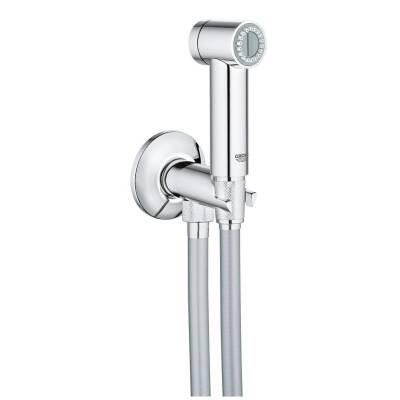 Grohe Sena Taharet Spreyi 35 Duvardan Askılı Set 1 Akışlı, Ara Musluk İle Birlikte - 26329000 - 1