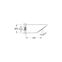 Grohe Sena Tepe Duşu 1 Akışlı - 28308000 - 2