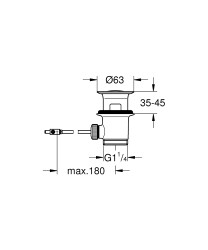 Grohe Gider Seti 1 1/4