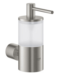 Grohe Sıvı Sabunluk Camı ve Pomp. Atrio Cam/Super Steel- 40306DC3 - 2