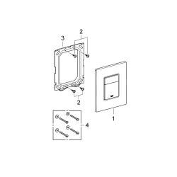 Grohe Skate Cosmopolitan Kumanda Paneli - 38732KV0 - 2