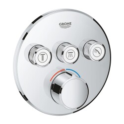 Grohe Smartcontrol 3 Valfli Akış Kontrollü Ankastre Duş Bataryası - 29146000 - 1