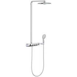 Grohe Rainshower System Smartcontrol Duo 360 Duvara Monte Termostatik Bataryalı Duş Sistemi - 26250000 - 1