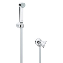 Grohe Tempesta-F Taharet Spreyi 30 Duvardan Askılı Set 1 Akışlı, Ara Musluk İle Birlikte - 26357000 - 1