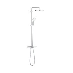 Grohe Tempesta Cosmopolitan System 250 Duvara Monte Termostatik Bataryalı Duş Sistemi - 26670000 - 1