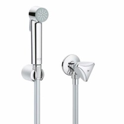 Grohe Tempesta-F Taharet Spreyi 30 Duvardan Askılı Set 1 Akışlı, Ara Musluk İle Birlikte - 27514001 - 1