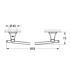 Grohe Grandera Havluluk - 40629000 - 2