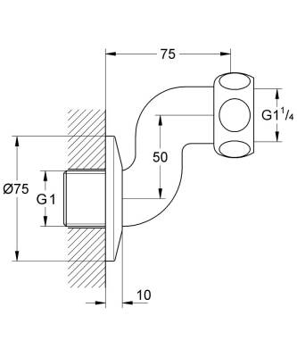 Grohe Ekzantrik - 12411000 - 2