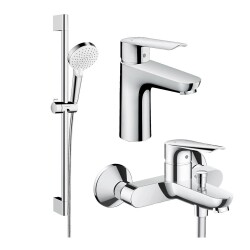 HansGrohe Logis E Krom Banyo Seti 3 Parça - 1