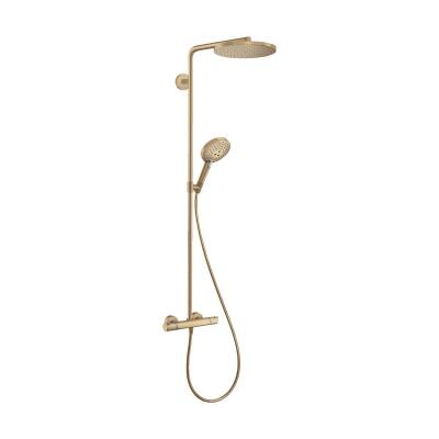 Hansgrohe Raindance Select S 240 Duş Kolonu, Termostatlı, Mat Bronz 27633140 - 1